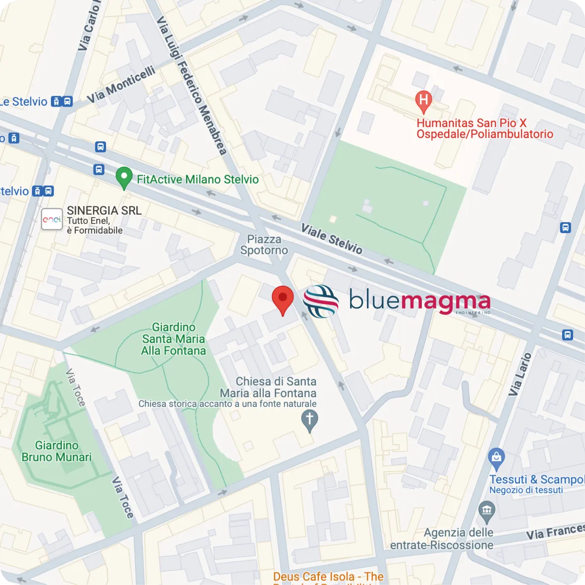 Blue Magma location